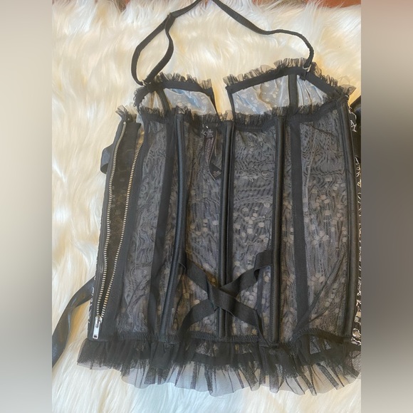Victoria's Secret Intimates & Sleepwear Unlined Laceup Corset Top
